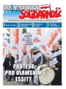 Dolnośląska Solidarność, 2021, nr 10 (434)