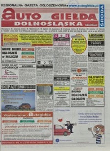 Auto Giełda Dolnośląska : regionalna gazeta ogłoszeniowa, 2007, nr 104 (1641) [7.09]