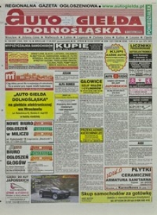 Auto Giełda Dolnośląska : regionalna gazeta ogłoszeniowa, 2007, nr 108 (1645) [17.09]