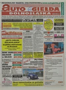 Auto Giełda Dolnośląska : regionalna gazeta ogłoszeniowa, 2007, nr 111 (1648) [24.09]