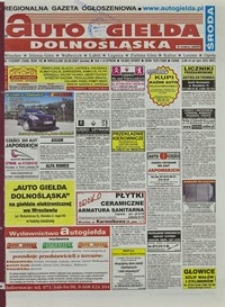 Auto Giełda Dolnośląska : regionalna gazeta ogłoszeniowa, 2007, nr 113 (1650) [28.09]