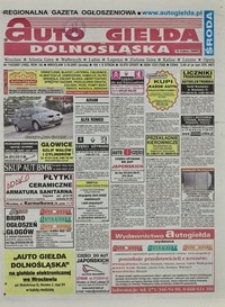 Auto Giełda Dolnośląska : regionalna gazeta ogłoszeniowa, 2007, nr 115 (1652) [3.10]