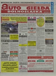 Auto Giełda Dolnośląska : regionalna gazeta ogłoszeniowa, 2007, nr 118 (1655) [10.10]