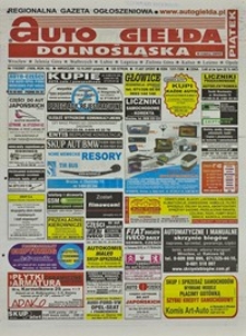 Auto Giełda Dolnośląska : regionalna gazeta ogłoszeniowa, 2007, nr 119 (1656) [12.10]