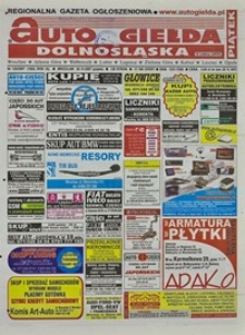 Auto Giełda Dolnośląska : regionalna gazeta ogłoszeniowa, 2007, nr 125 (1662) [26.10]