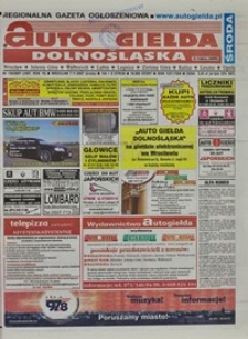 Auto Giełda Dolnośląska : regionalna gazeta ogłoszeniowa, 2007, nr 130 (1667) [7.11]