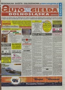 Auto Giełda Dolnośląska : regionalna gazeta ogłoszeniowa, 2007, nr 139 (1676) [28.11]
