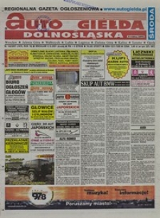 Auto Giełda Dolnośląska : regionalna gazeta ogłoszeniowa, 2007, nr 142 (1679) [5.12]