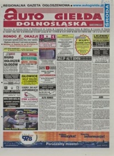 Auto Giełda Dolnośląska : regionalna gazeta ogłoszeniowa, 2007, nr 145 (1682) [12.12]