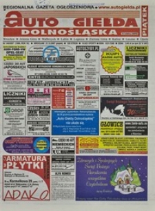 Auto Giełda Dolnośląska : regionalna gazeta ogłoszeniowa, 2007, nr 149 (1686) [21.12]