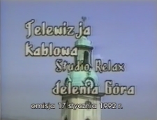 Program telewizji kablowej Studio RELAX Jelenia Góra, 1992, nr 6 (13) / 17.01.1992 [Film]