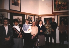 Współczesna grafika zachodnioeuropejska : z kolekcji Jana Hałuszki (fot. 1) [Dokument życia społecznego]