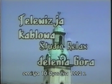 Program telewizji kablowej Studio RELAX Jelenia Góra, 1992, nr 3 (10) / 10.01.1992 [Film]