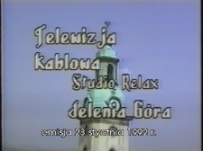 Program telewizji kablowej Studio RELAX Jelenia Góra, 1992, nr 8 (15) / 23.01.1992 [Film]