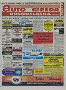 Auto Giełda Dolnośląska : regionalna gazeta ogłoszeniowa, 2008, nr 4 (1692) [11.01]