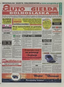Auto Giełda Dolnośląska : regionalna gazeta ogłoszeniowa, 2008, nr 5 (1693) [14.01]