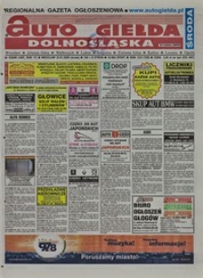 Auto Giełda Dolnośląska : regionalna gazeta ogłoszeniowa, 2008, nr 9 (1697) [23.01]