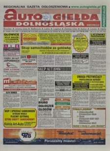 Auto Giełda Dolnośląska : regionalna gazeta ogłoszeniowa, 2008, nr 14 (1702) [4.02]