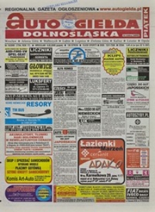 Auto Giełda Dolnośląska : regionalna gazeta ogłoszeniowa, 2008, nr 16 (1704) [8.02]