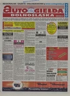 Auto Giełda Dolnośląska : regionalna gazeta ogłoszeniowa, 2008, nr 18 (1706) [13.02]