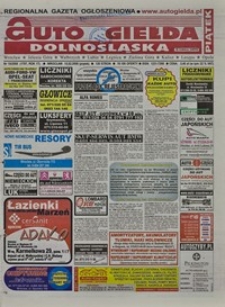 Auto Giełda Dolnośląska : regionalna gazeta ogłoszeniowa, 2008, nr 19 (1707) [15.02]