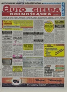 Auto Giełda Dolnośląska : regionalna gazeta ogłoszeniowa, 2008, nr 21 (1709) [21.02]