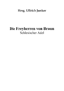 Die Freyherren von Braun [Dokument elektroniczny]