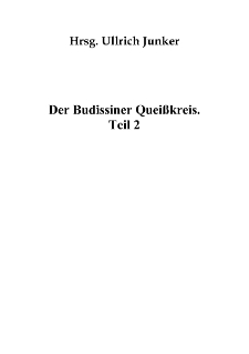 Der Budissiner Queißkreis. Teil 2 [Dokument elektroniczny]