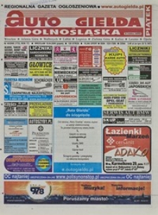 Auto Giełda Dolnośląska : regionalna gazeta ogłoszeniowa, 2008, nr 45 (1733) [18.04]