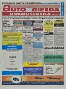 Auto Giełda Dolnośląska : regionalna gazeta ogłoszeniowa, 2008, nr 47 (1735) [23.04]