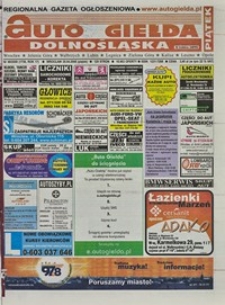 Auto Giełda Dolnośląska : regionalna gazeta ogłoszeniowa, 2008, nr 48 (1736) [25.04]