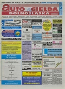 Auto Giełda Dolnośląska : regionalna gazeta ogłoszeniowa, 2008, nr 50 (1738) [30.04]