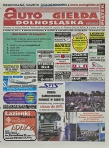 Auto Giełda Dolnośląska : regionalna gazeta ogłoszeniowa, 2008, nr 53 (1741) [9.05]