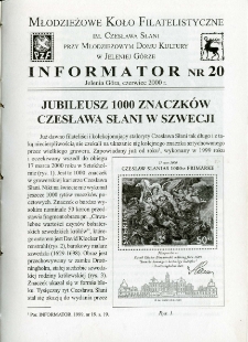 Informator, 2000, nr 20, czerwiec