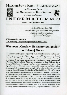 Informator, 2001, nr 23, grudzień