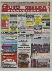 Auto Giełda Dolnośląska : regionalna gazeta ogłoszeniowa, 2008, nr 58 (1746) [23.05]