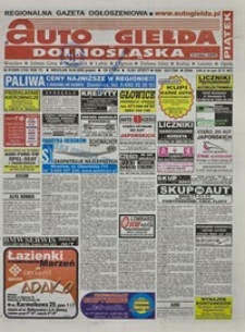 Auto Giełda Dolnośląska : regionalna gazeta ogłoszeniowa, 2008, nr 61 (1749) [30.05]
