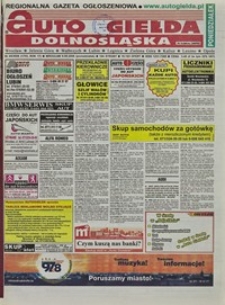 Auto Giełda Dolnośląska : regionalna gazeta ogłoszeniowa, 2008, nr 65 (1753) [9.06]