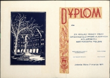 Przełajowe Mistrzostwa Polski w Kolarstwie - dyplom (za pomoc w organizacji)