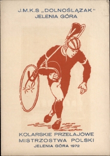 Kolarskie Przełajowe Mistrzostwa Polski : Jelenia G&oacute;ra 1972 - dyplom (kategoria senior&oacute;w) [Dokument życia społecznego]