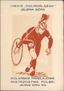 Przełajowe Mistrzostwa Polski w Kolarstwie - dyplom (za pomoc w organizacji)