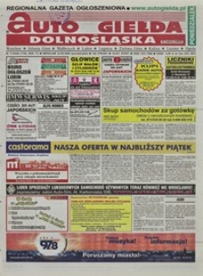 Auto Giełda Dolnośląska : regionalna gazeta ogłoszeniowa, 2008, nr 71 (1759) [23.06]