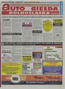 Auto Giełda Dolnośląska : regionalna gazeta ogłoszeniowa, 2008, nr 72 (1760) [25.06]