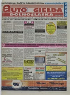 Auto Giełda Dolnośląska : regionalna gazeta ogłoszeniowa, 2008, nr 75 (1763) [2.07]