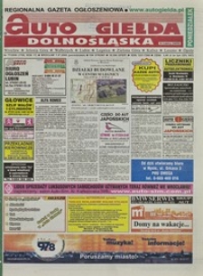Auto Giełda Dolnośląska : regionalna gazeta ogłoszeniowa, 2008, nr 77 (1765) [7.07]