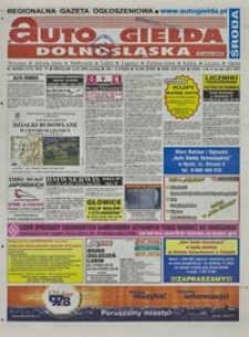 Auto Giełda Dolnośląska : regionalna gazeta ogłoszeniowa, 2008, nr 84 (1772) [23.07]