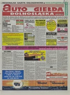 Auto Giełda Dolnośląska : regionalna gazeta ogłoszeniowa, 2008, nr 94 (1782) [18.08]