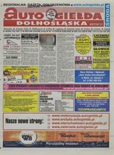 Auto Giełda Dolnośląska : regionalna gazeta ogłoszeniowa, 2008, nr 95 (1783) [20.08]