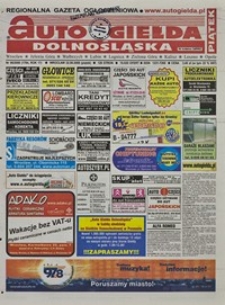 Auto Giełda Dolnośląska : regionalna gazeta ogłoszeniowa, 2008, nr 96 (1784) [22.08]