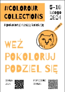 Weź pokoloruj, podziel się - plakat [Dokument życia spolecznego]